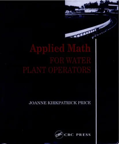 Applied Math for Water Plant Operators CRC Press