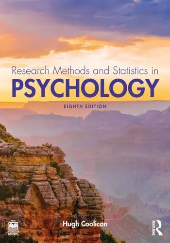 Research Methods and Statistics in Psychology Routledge, Taylor & Francis Group