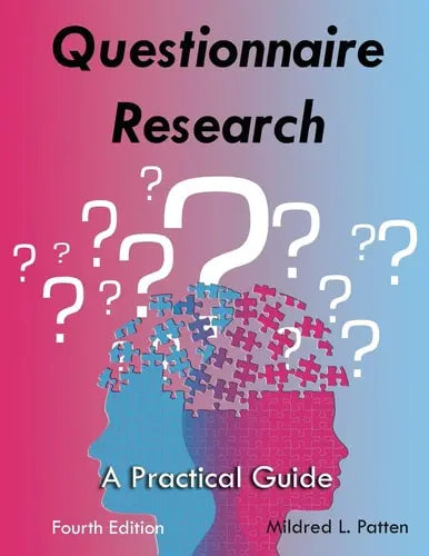 Questionnaire Research A Practical Guide Pyrczak Publishing