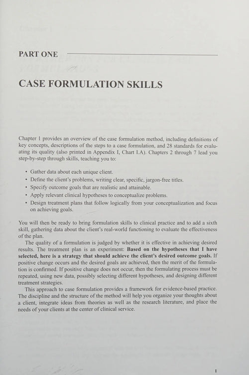 Clinical Case Formulations Matching the Integrative Treatment Plan to the Client by Barbara Lichner Ingram