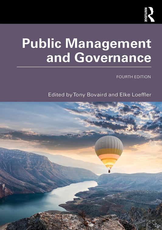 Public Management and Governance by Tony Bovaird – book cover