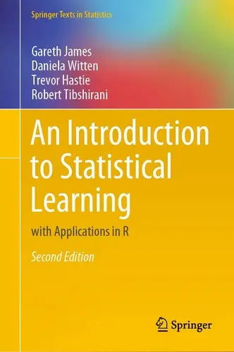 An Introduction to Statistical Learning with Applications in R by Gareth James