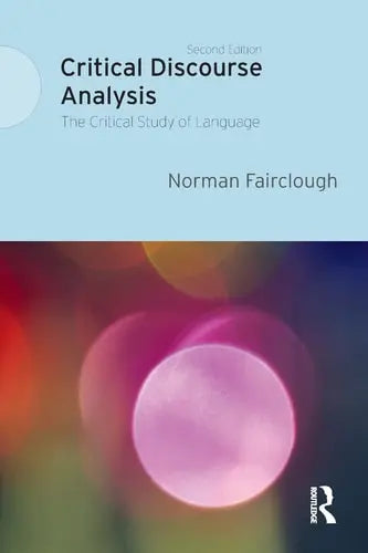Critical Discourse Analysis Taylor & Francis