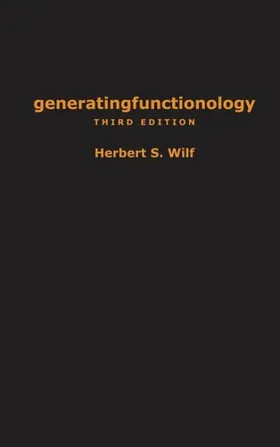 generatingfunctionology Third Edition Taylor & Francis
