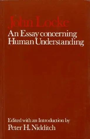 Essay Concerning Human Understanding Oxford University Press
