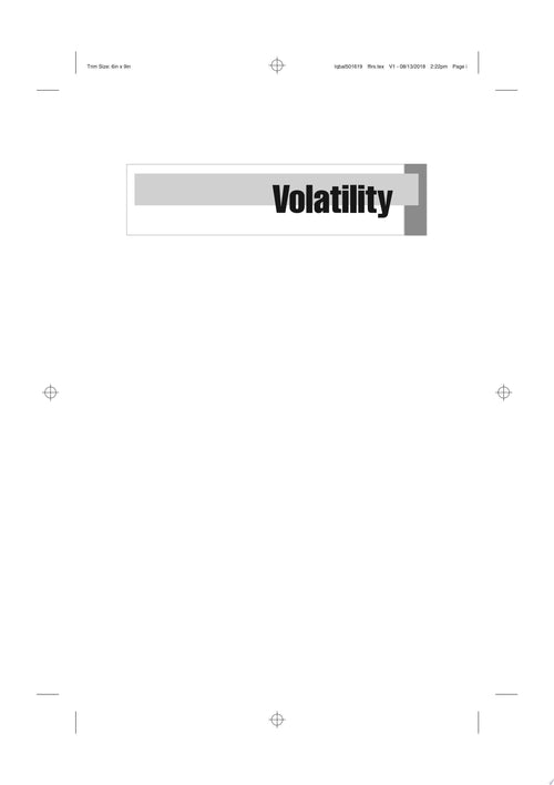 Volatility Practical Options Theory