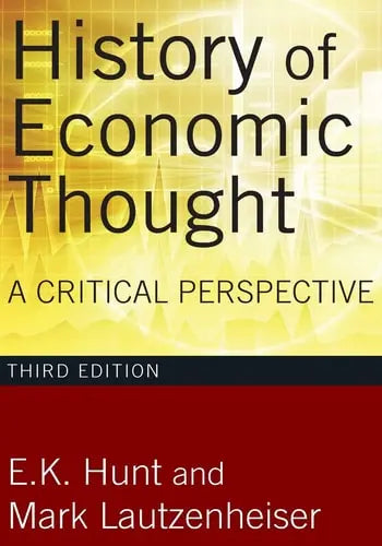 History of Economic Thought A Critical Perspective M.E. Sharpe
