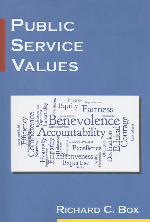 Public Service Values by Richard C. Box