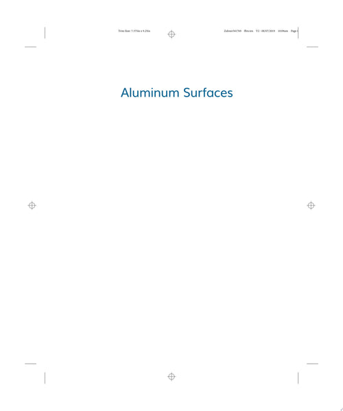 Aluminum Surfaces A Guide to Alloys, Finishes, Fabrication and Maintenance in Architecture and Art