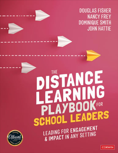 The Distance Learning Playbook for School Leaders Leading for Engagement and Impact in Any Setting by Douglas Fisher – book cover