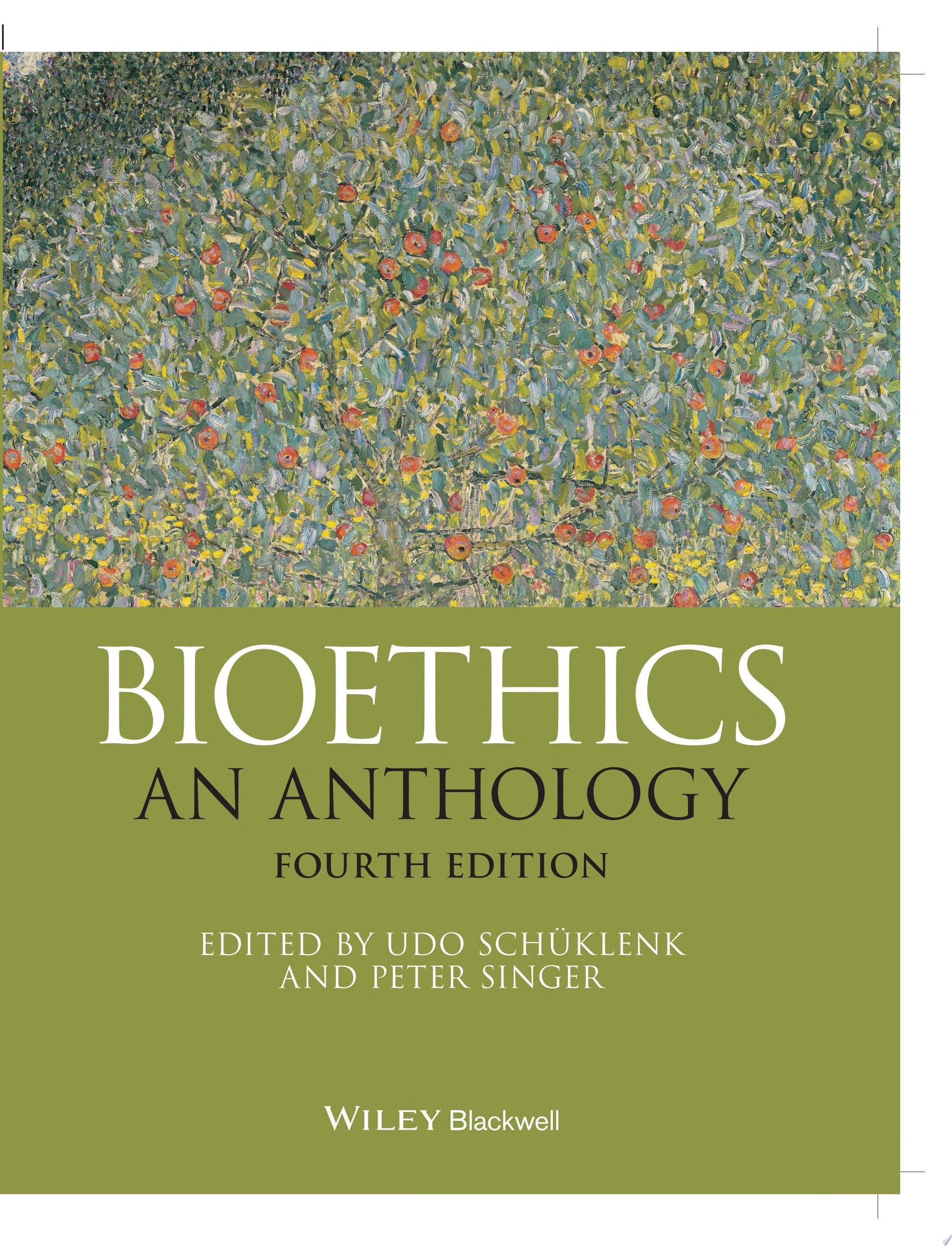 Bioethics An Anthology John Wiley & Sons