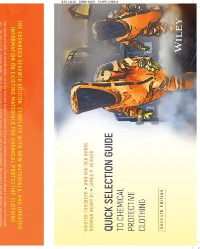 Quick Selection Guide to Chemical Protective Clothing John Wiley & Sons