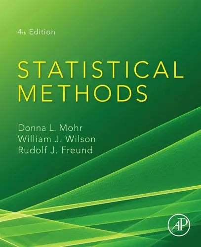 Statistical Methods Elsevier Science