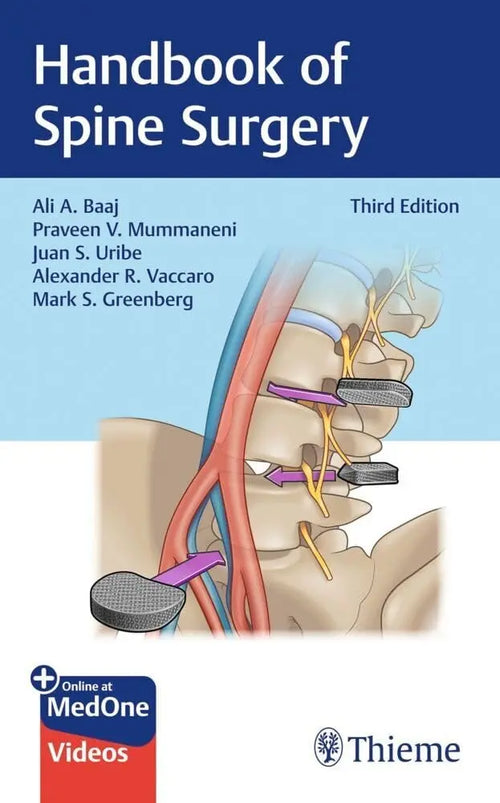 Handbook of Spine Surgery by Ali A. Baaj