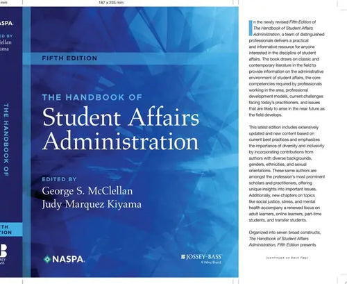 The Handbook of Student Affairs Administration by George S. McClellan