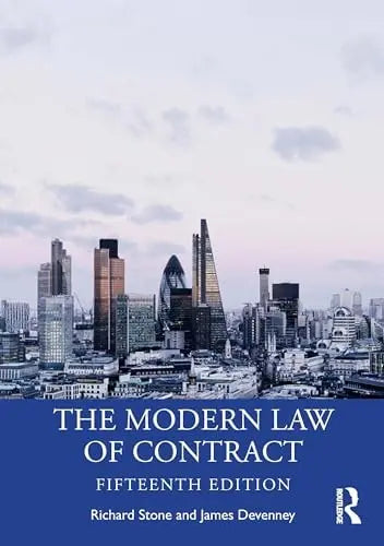 The Modern Law of Contract by Richard Stone
