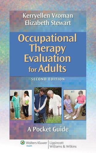 Occupational Therapy Evaluation for Adults A Pocket Guide by Kerryellen Vroman – book cover