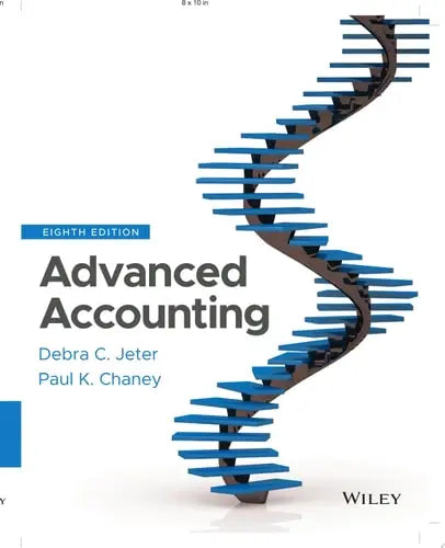Advanced Accounting by Debra C. Jeter