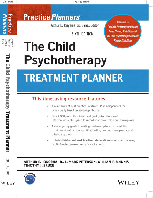 The Child Psychotherapy Treatment Planner by Arthur E. Jongsma