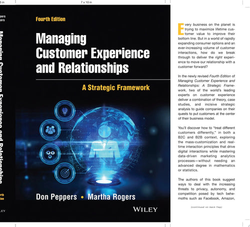 Managing Customer Experience and Relationships A Strategic Framework by Don Peppers