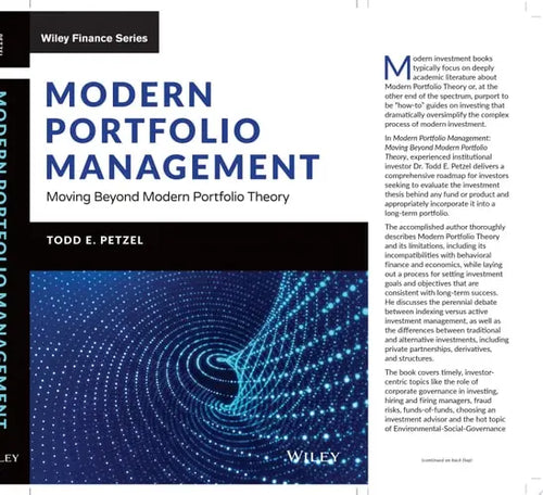 Modern Portfolio Management Moving Beyond Modern Portfolio Theory by Todd E. Petzel