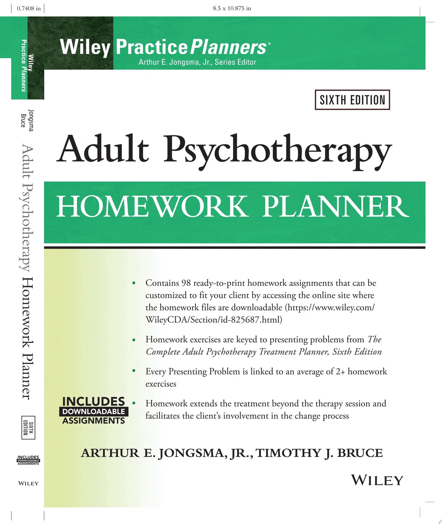 Adult Psychotherapy Homework Planner John Wiley & Sons