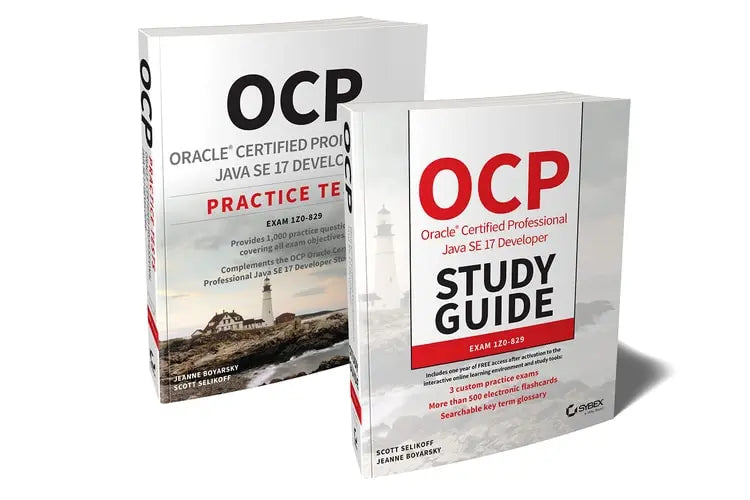 OCP Oracle Certified Professional Java SE 17 Developer Certification Kit Exam 1Z0-829 Wiley