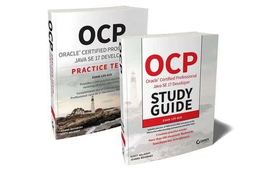 OCP Oracle Certified Professional Java SE 17 Developer Certification Kit Exam 1Z0-829 Wiley