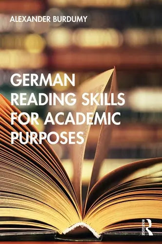 German Reading Skills for Academic Purposes Routledge