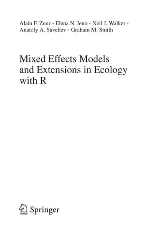 Mixed Effects Models and Extensions in Ecology with R Springer