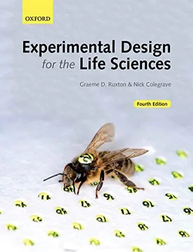 Experimental Design for the Life Sciences Oxford University Press