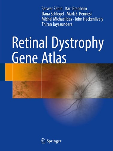 Retinal Dystrophy Gene Atlas by Thiran Jayasundera – book cover