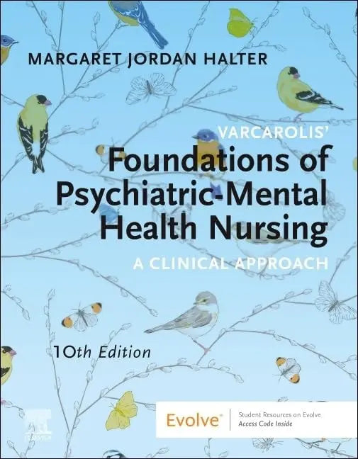 Varcarolis' Foundations of Psychiatric-Mental Health Nursing A Clinical Approach by Margaret Jordan Halter – book cover