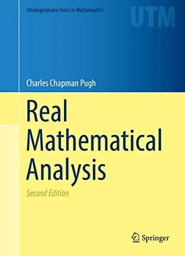 Real Mathematical Analysis Springer Science + Business Media New York