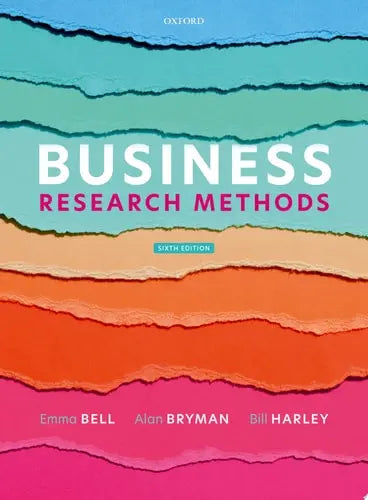 Business Research Methods Oxford University Press