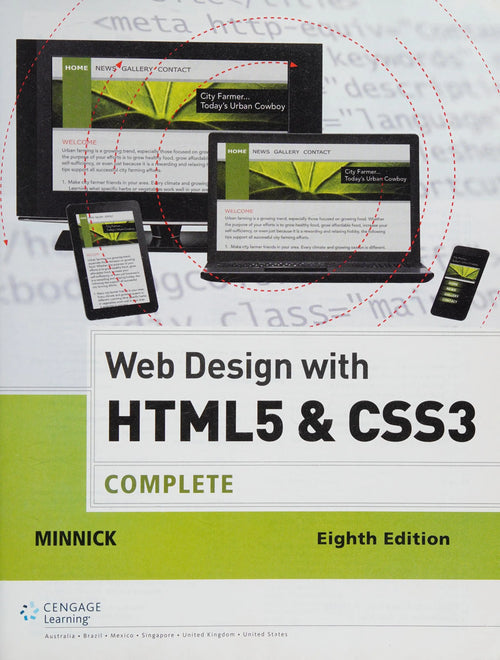 Web Design with HTML & CSS3: Complete by Jessica Minnick