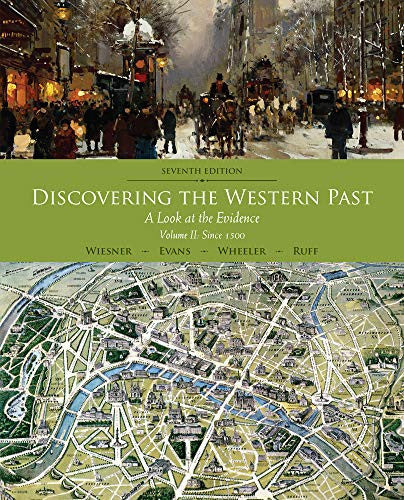 Discovering the Western Past, Volume II: Since 1500 Cengage Learning