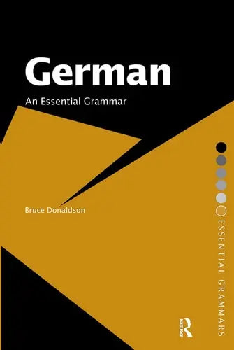 German An Essential Grammar Routledge