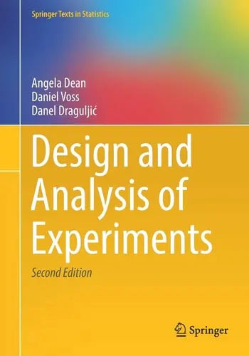 Design and Analysis of Experiments Springer International Publishing