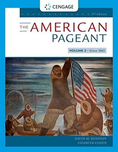 American Pageant, Volume II Cengage Learning