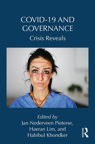 COVID-19 and Governance Crisis Reveals by Jan Nederveen Pieterse – book cover