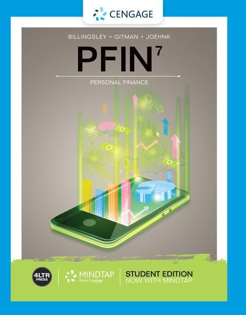 Bundle: PFIN + MindTap, 1 Term Printed Access Card Cengage Learning
