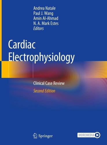 Cardiac Electrophysiology Clinical Case Review by Andrea Natale – book cover