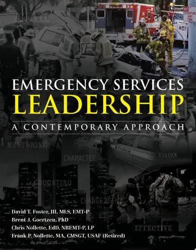 Emergency Services Leadership A Contemporary Approach Jones & Bartlett Publishers