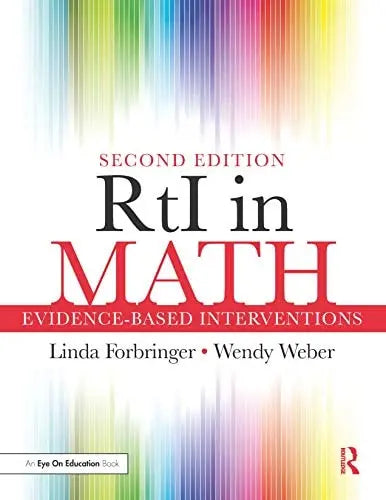 RtI in Math Evidence-Based Interventions Routledge