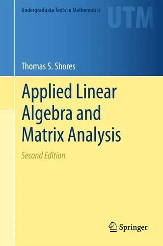 Applied Linear Algebra and Matrix Analysis Springer International Publishing