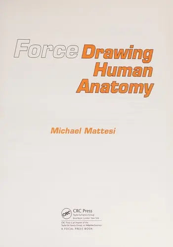 Force Drawing human anatomy CRC Press