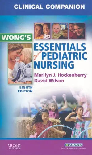Clinical Companion for Wong's Essentials of Pediatric Nursing – book cover