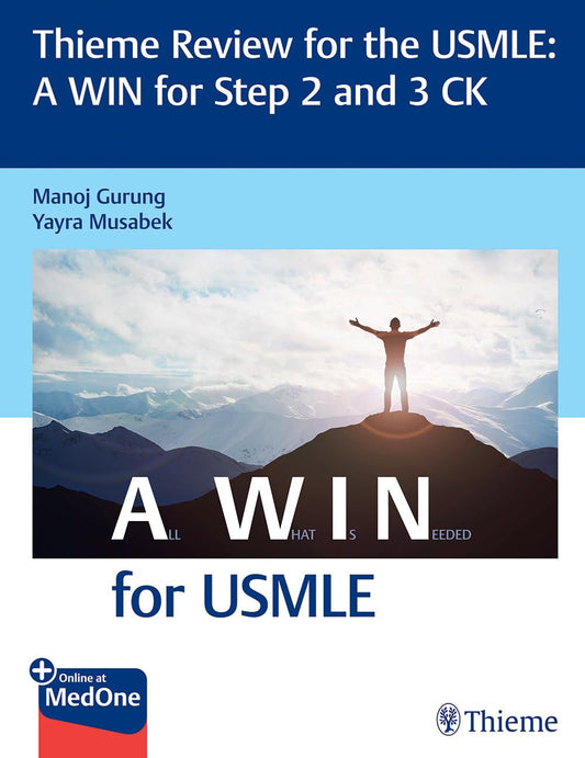 Thieme Review for the USMLE®: a WIN for Step 2 and 3 CK Thieme