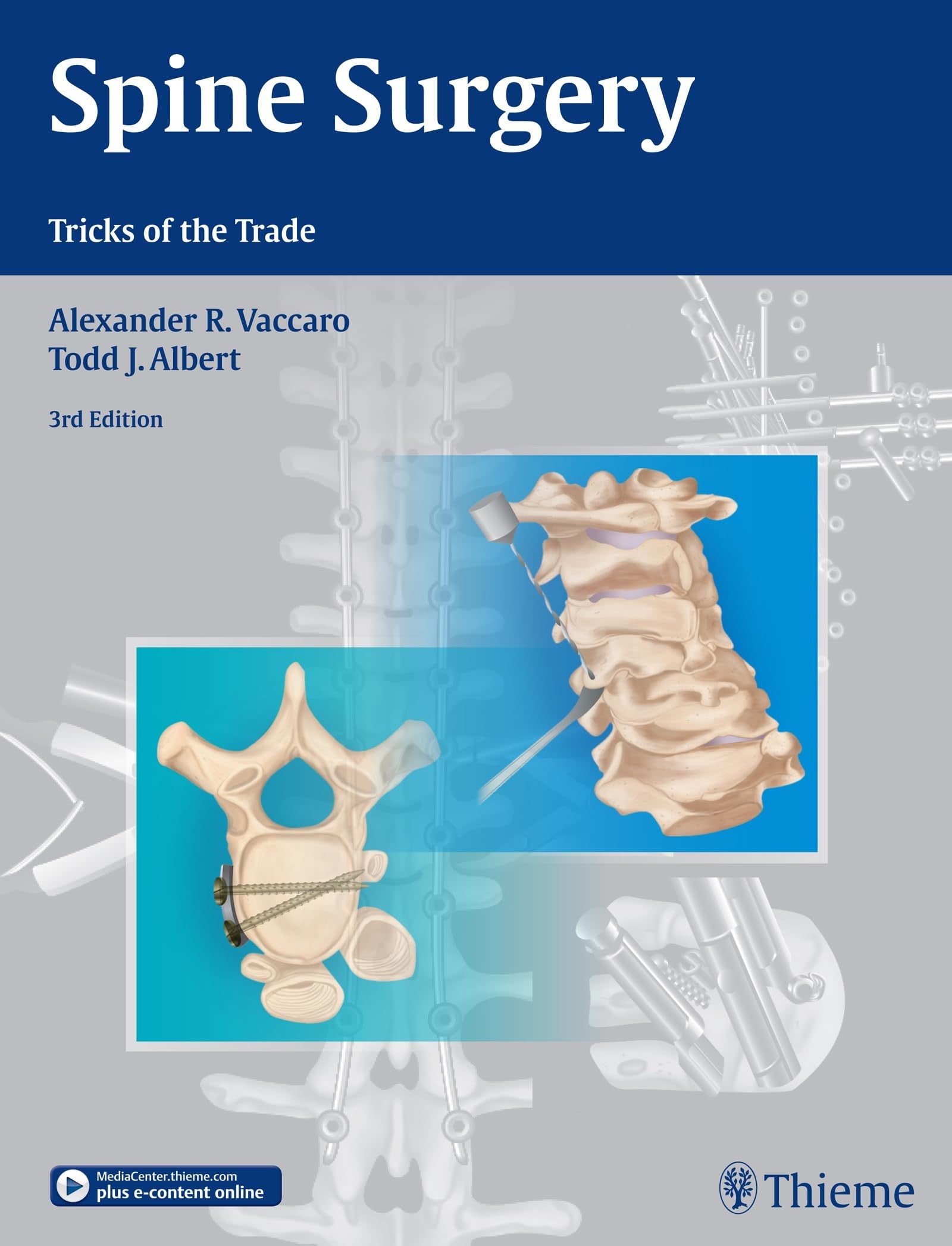 Spine Surgery Tricks of the Trade Thieme